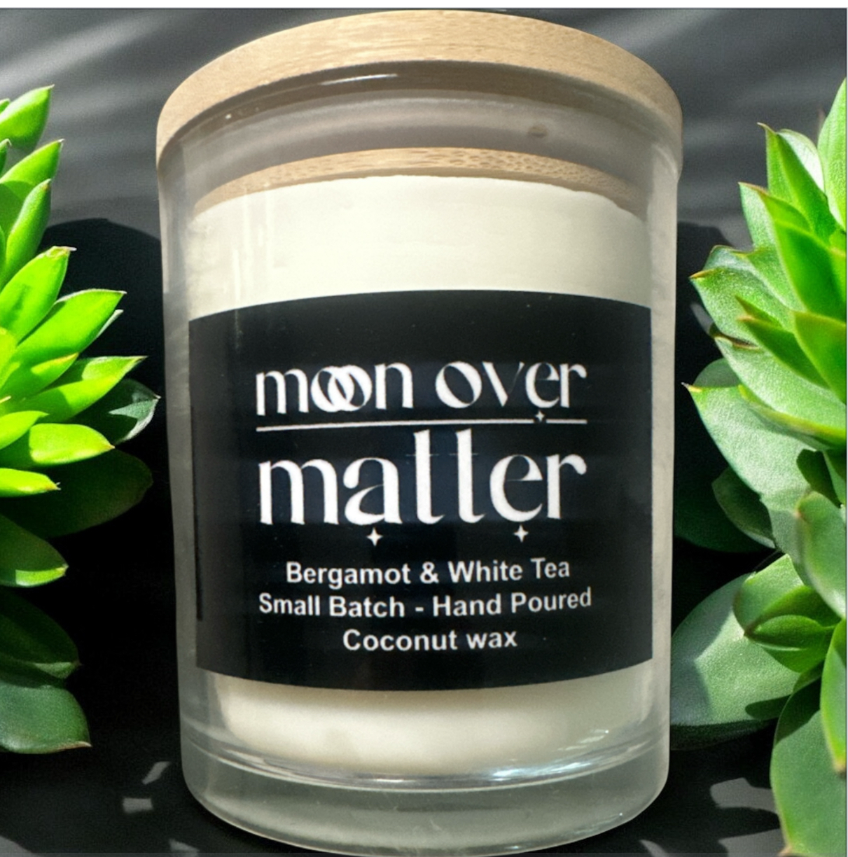 Moon Over Matter Candle - Bergamot & White Tea