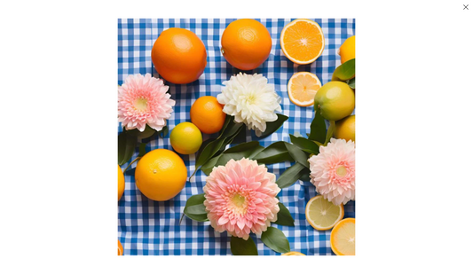 Moon Over Matter Candle - Gingham