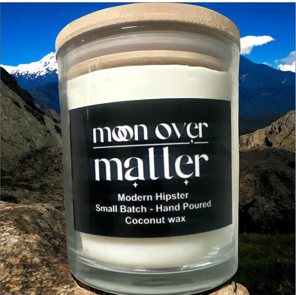 Moon Over Matter Candle - Modern Hipster