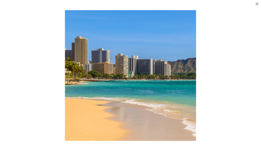 Moon Over Matter Candle - Waikiki Beach