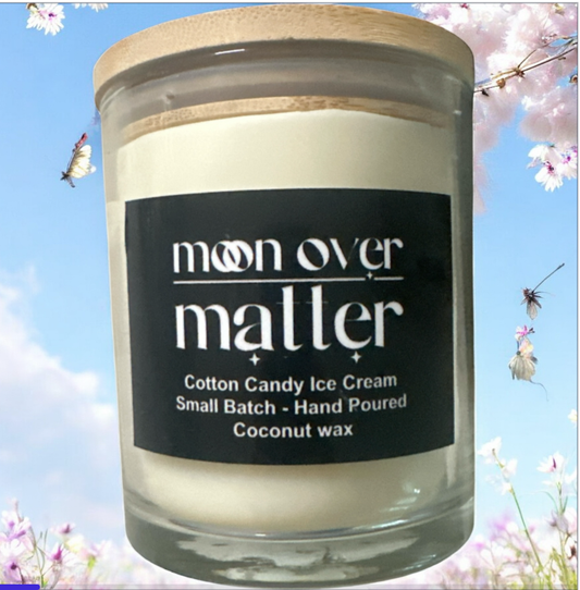 Moon Over Matter Candle - Cotton Candy Ice Cream