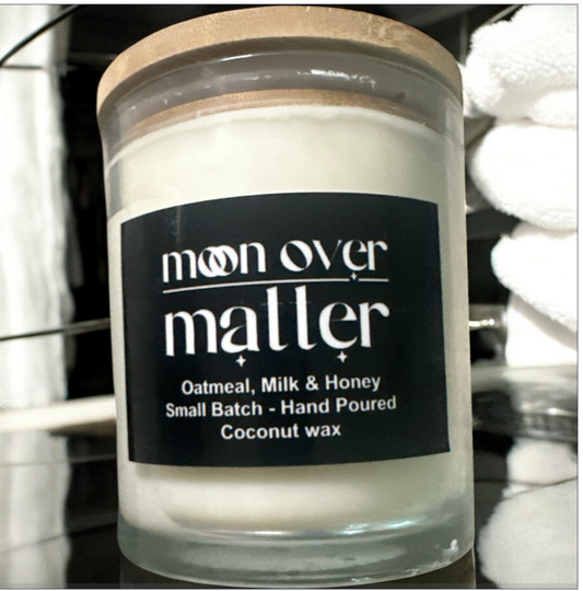 Moon Over Matter Candle - Oatmeal, Milk & Honey