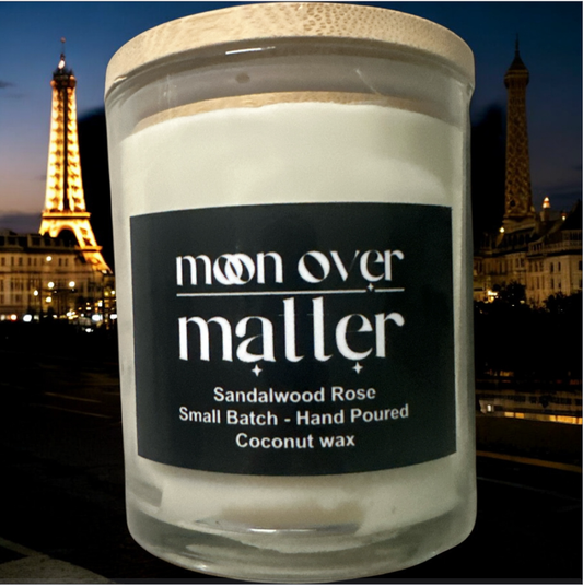 Moon Over Matter Candle - Sandalwood Rose