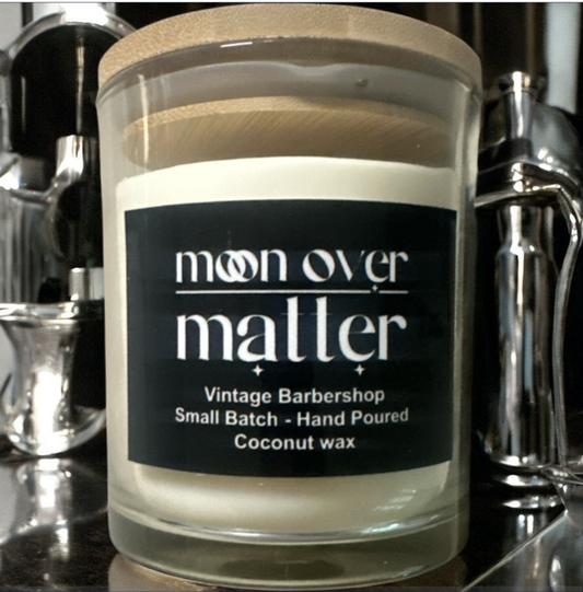 Moon Over Matter Candle -  Vintage Barbershop
