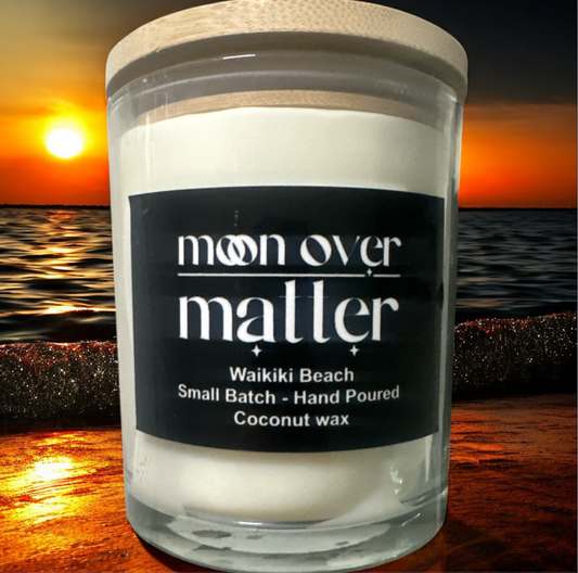 Moon Over Matter Candle - Waikiki Beach